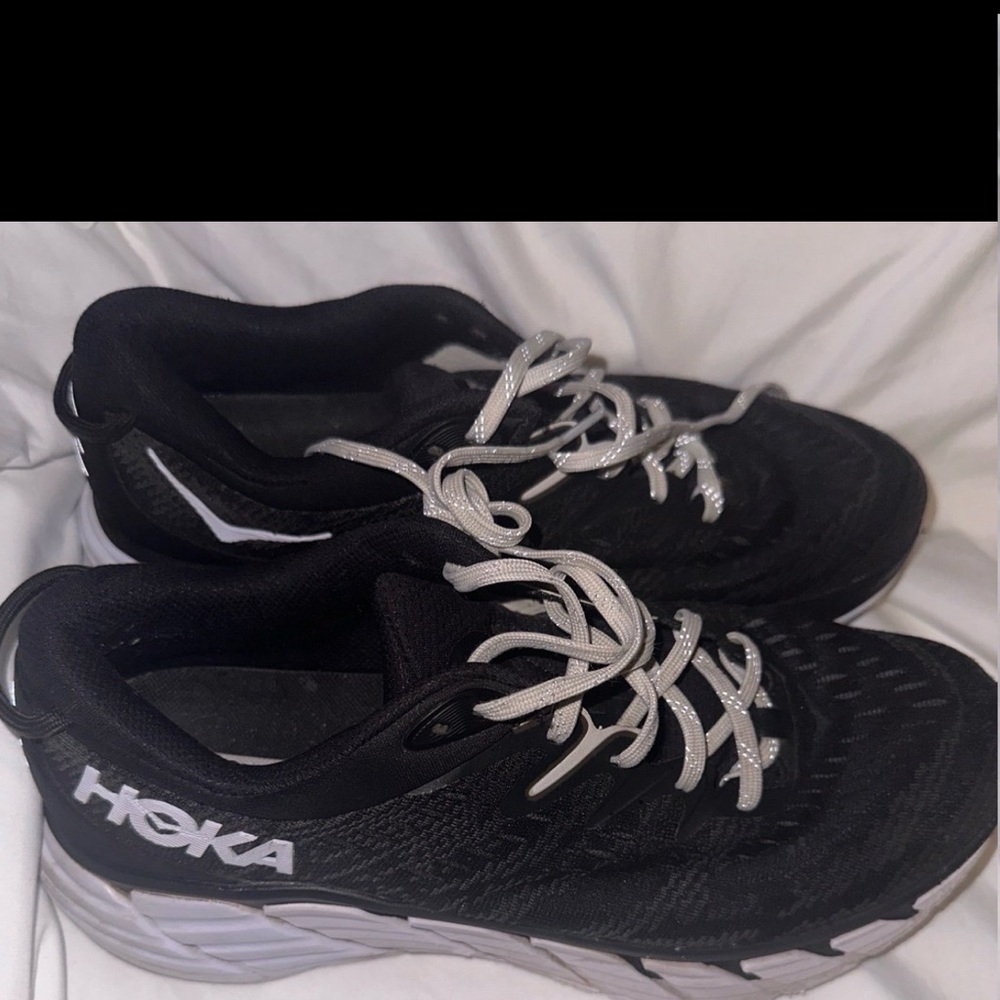 HokaHoka One One Men's Gaviota 4, Black Running Shoes, Size 9 1/2